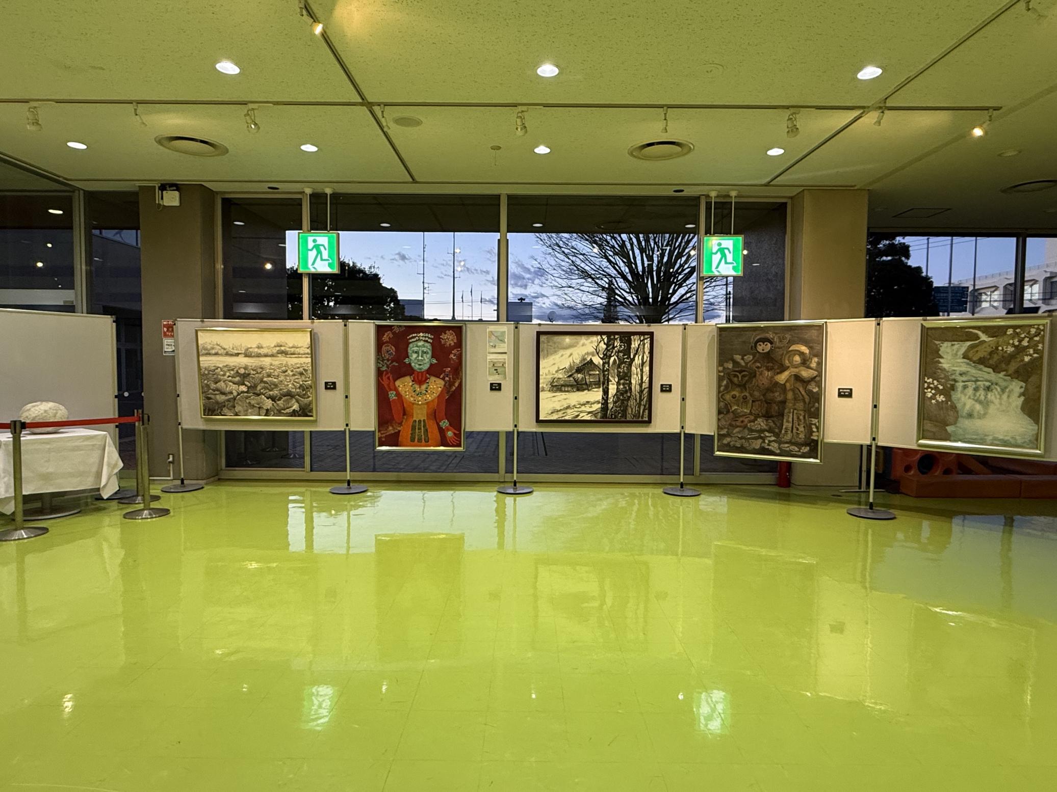 陽だまり広場「小美玉市作家たち展」写真2 陽だまり広場「小美玉市作家たち展」写真2